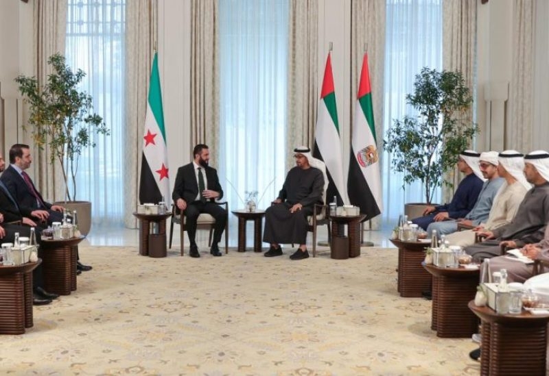 الرئيس السوري في أبوظبي.. لقاء تاريخي مع محمد بن زايد