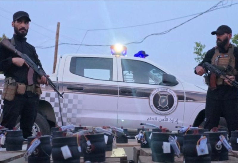 صور.. الأمن السوري يحبط مخطط تفجير في مستودع بريف القرداحة