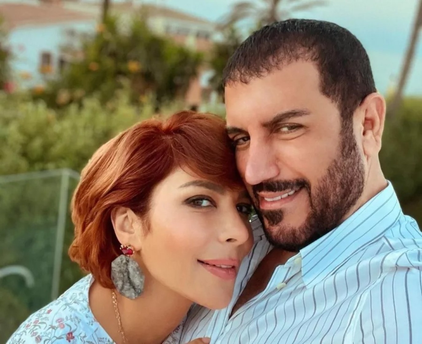 بصورة ورسالة رومانسية.. أصالة تهنئ زوجها فائق حسن بمناسبة يوم الحب