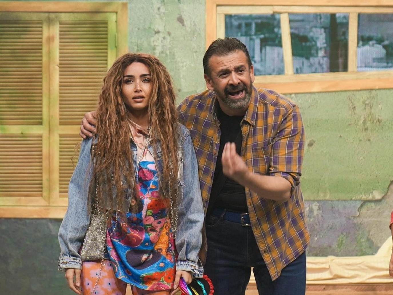 هنا الزاهد زوجة كريم عبد العزيز في فيلم المشروع X