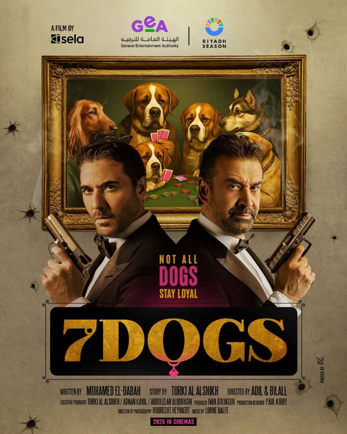 فيلم 7 DOGS.. يجمع السينما العالمية والمصرية على أرض السعودية