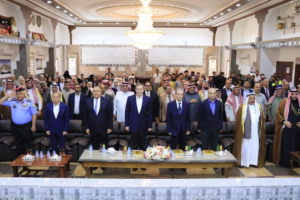 الشيخ خالد الرواد يولم لدولة سمير الرفاعي