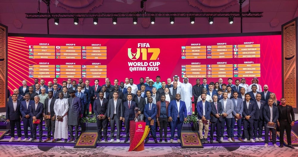 اكتمال عقد بطولتي كأس العرب FIFA قطر 2025™️ وكأس العالم تحت 17 سنة FIFA قطر 2025™️ بعد سحب قرعة المسابقتين