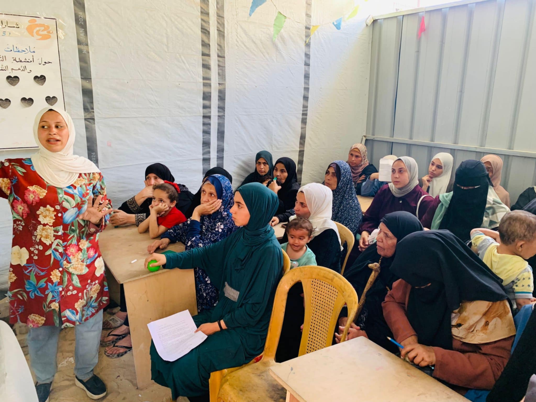 مركز ابداع المعلم يستضيف مؤسسة ادم وجمعية عايشه لحماية المرأة والطفل في غزة