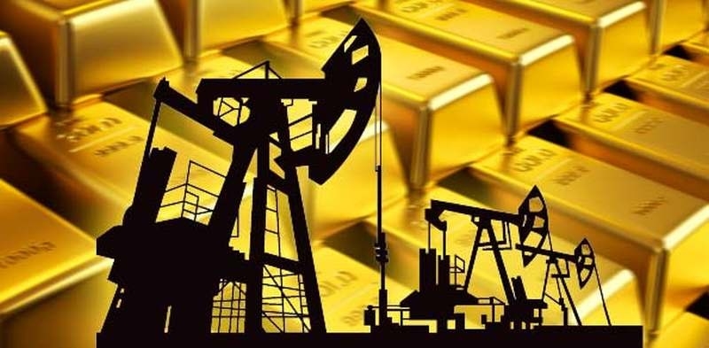 تواصل ارتفاع اسعار الذهب والنفط اليوم الإثنين