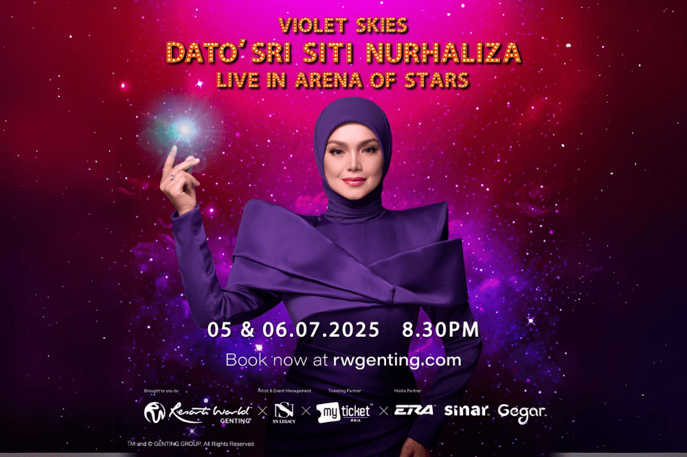 Siti Nurhaliza celebrates 30 years in music with 'Violet Skies' concert at Resorts World Genting this July