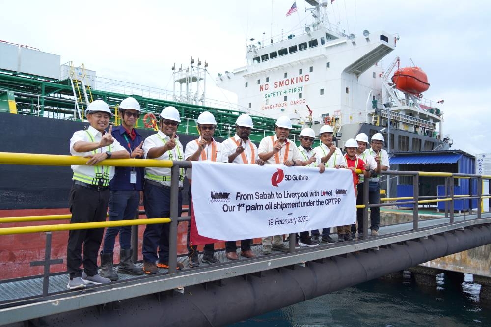 SD Guthrie marks historic tariff-free sustainable palm oil shipment to UK under CPTPP