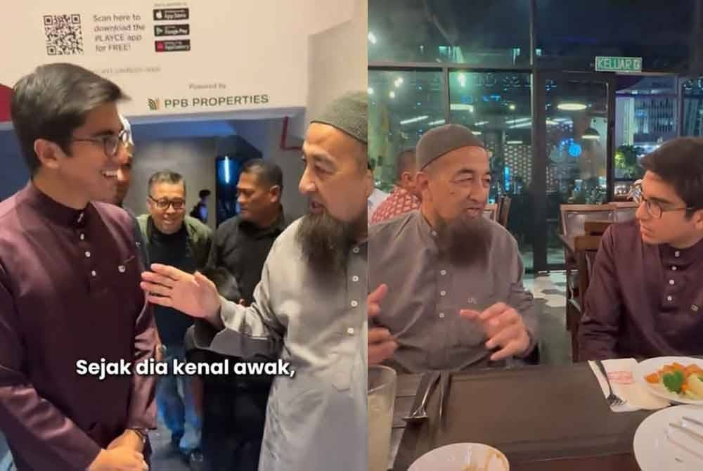 Azhar Idrus shares wisdom with Syed Saddiq in viral video