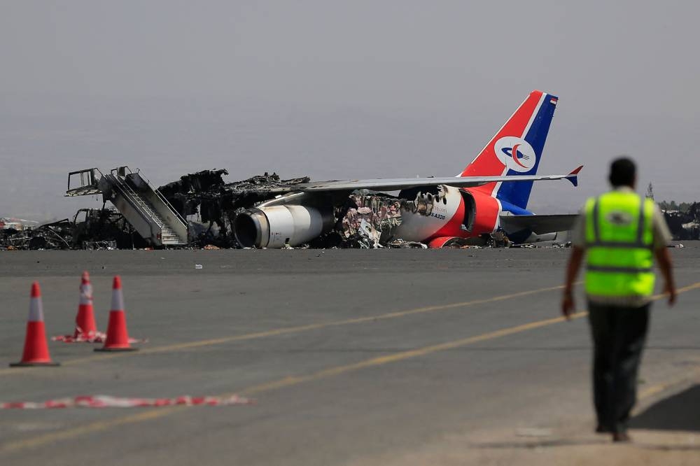 Israeli strikes destroy last plane at Yemen's Sanaa airport