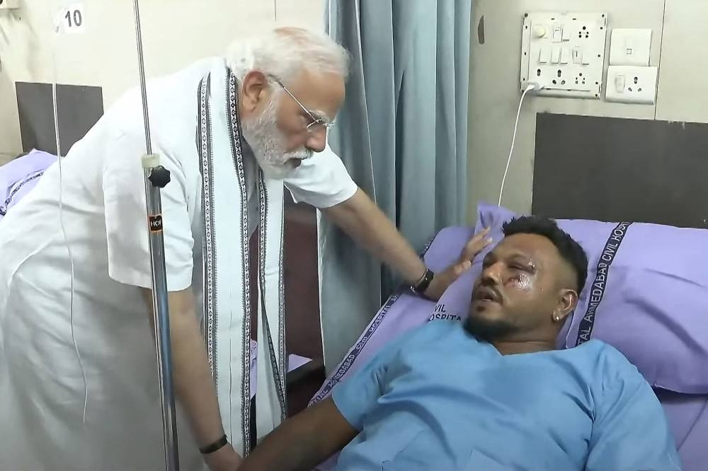 Lone India plane crash survivor recounts miracle escape