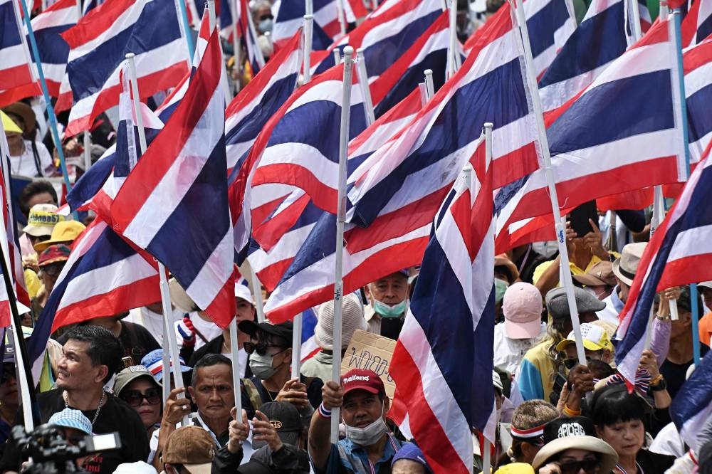 Thailand's 'Yellow Shirts' return to streets demand PM quit