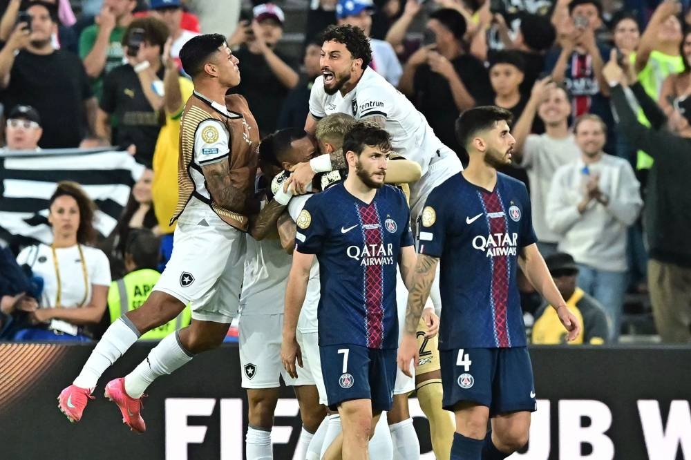 PSG stunned by Botafogo in Club World Cup upset