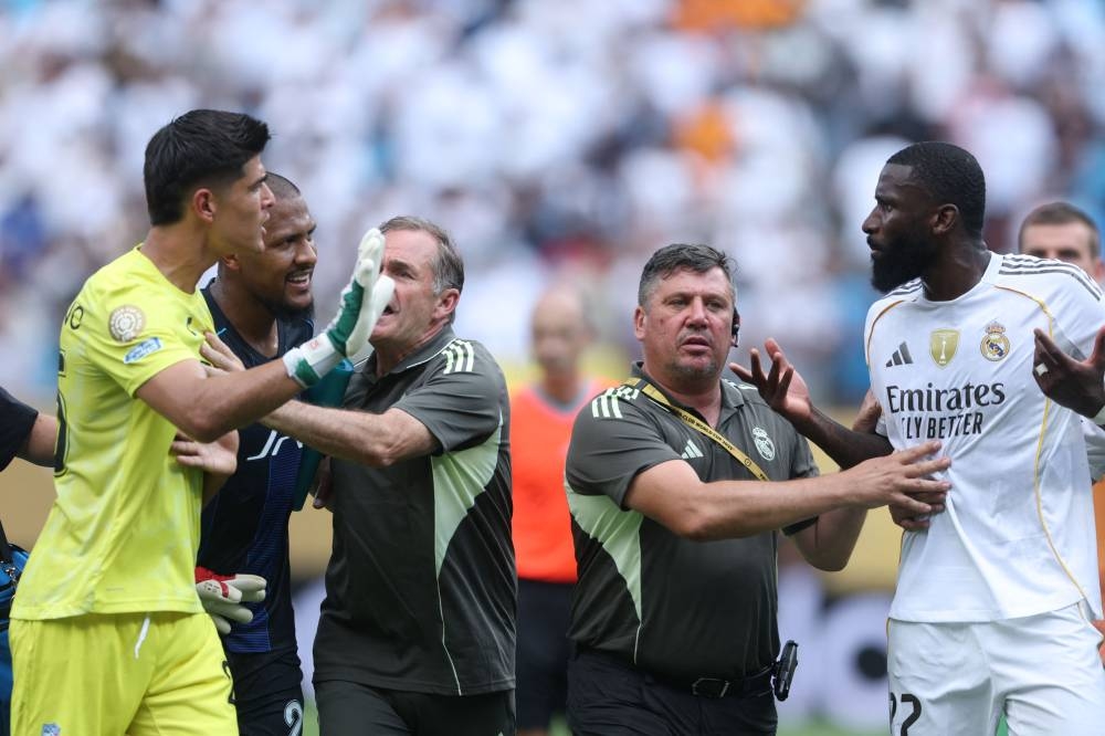 Alonso says Rudiger complained of racist insult