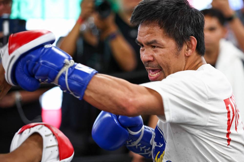 Pacquiao 'hungry' for comeback after four-year layoff
