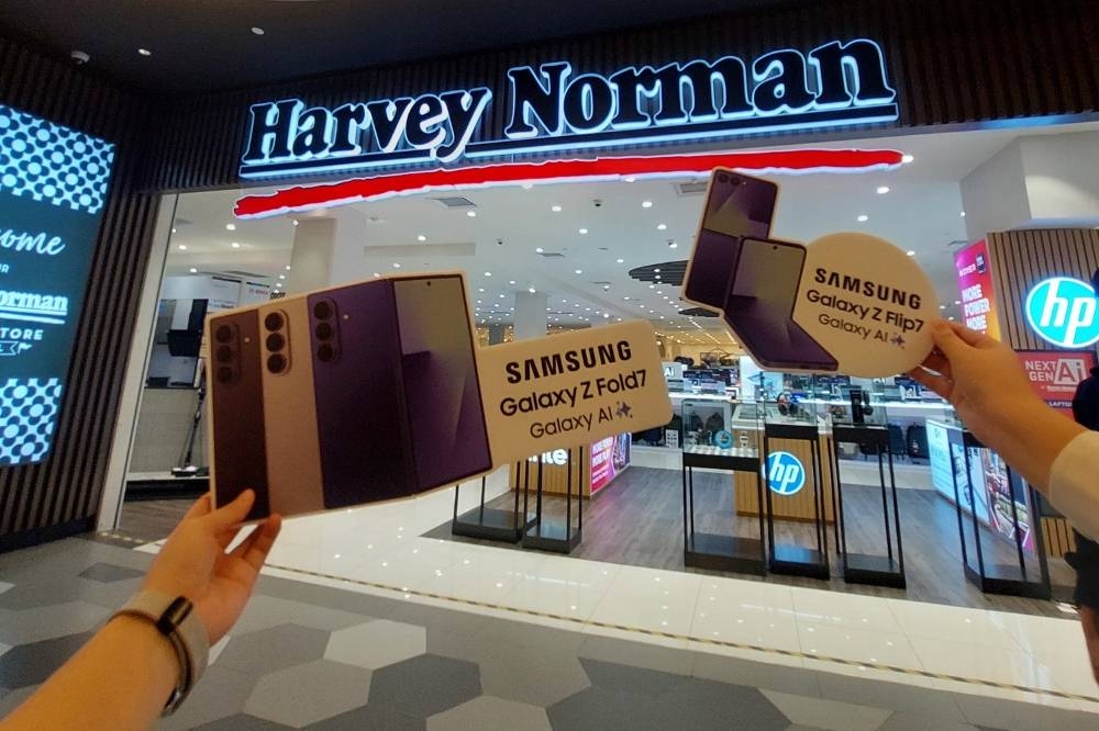 Harvey Norman launches Samsung Galaxy Z Fold7, Z Flip7 with exclusive AI-powered experience