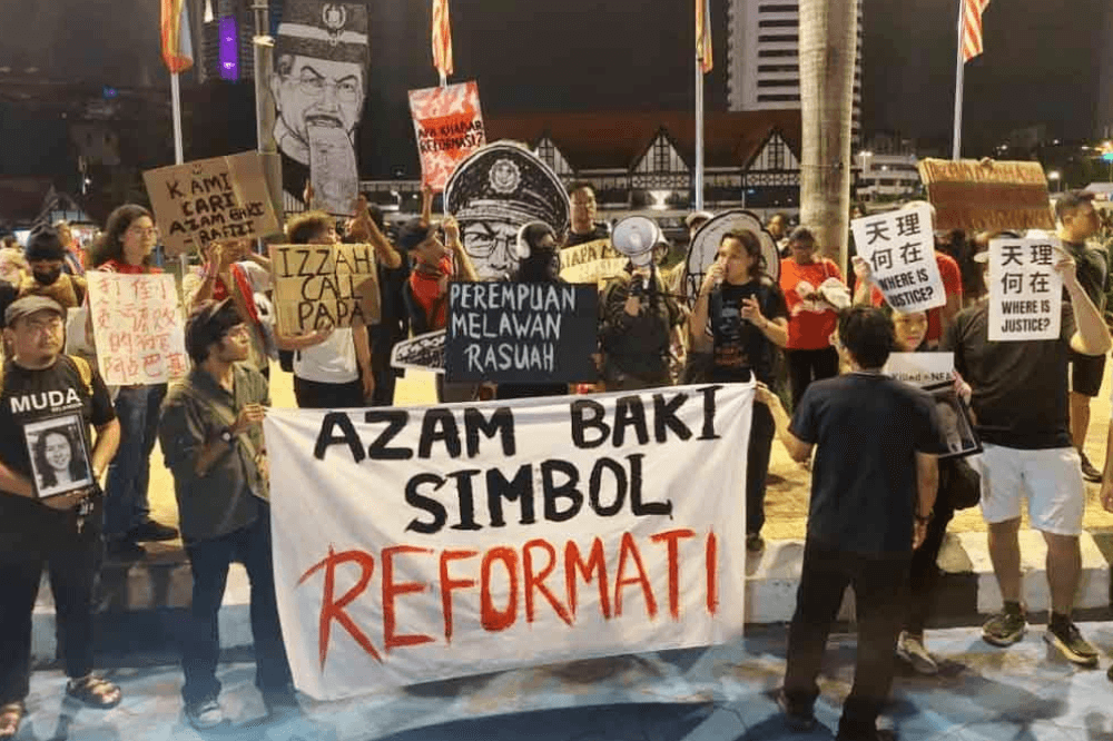 Amira Aisya tells Malaysian youths that 'protesting is a legacy, not a crime'