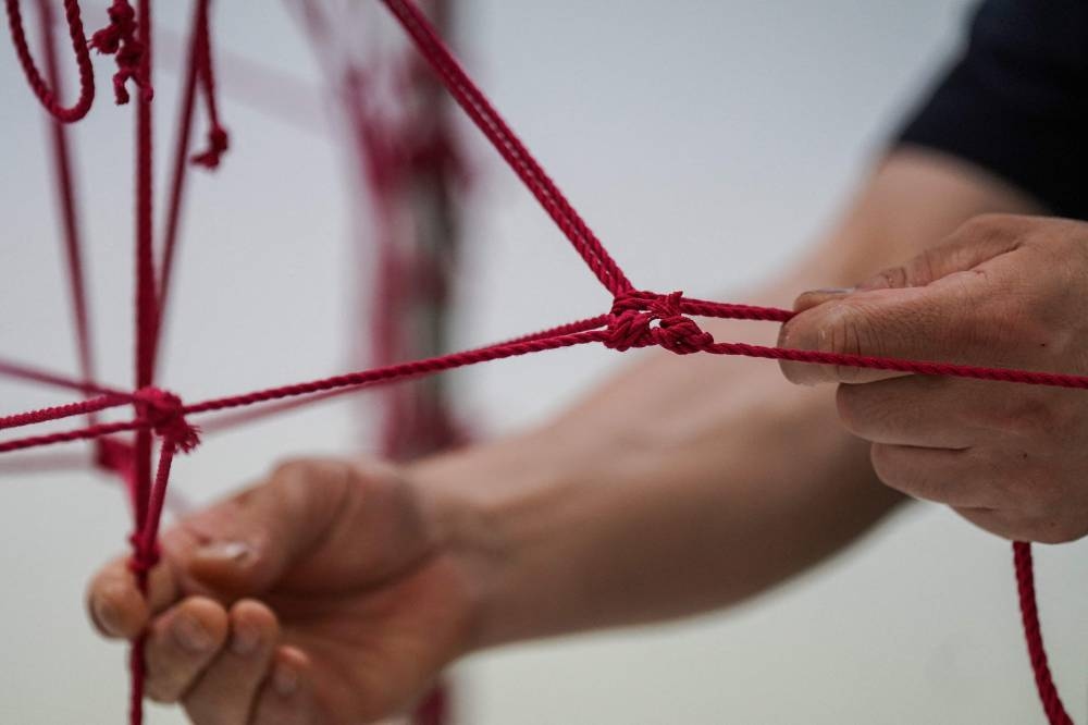 Kinky knots: Japanese bondage becomes art