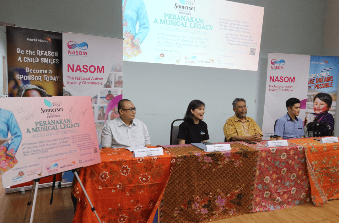 Peranakan heritage comes alive through a heartfelt musical celebration this October