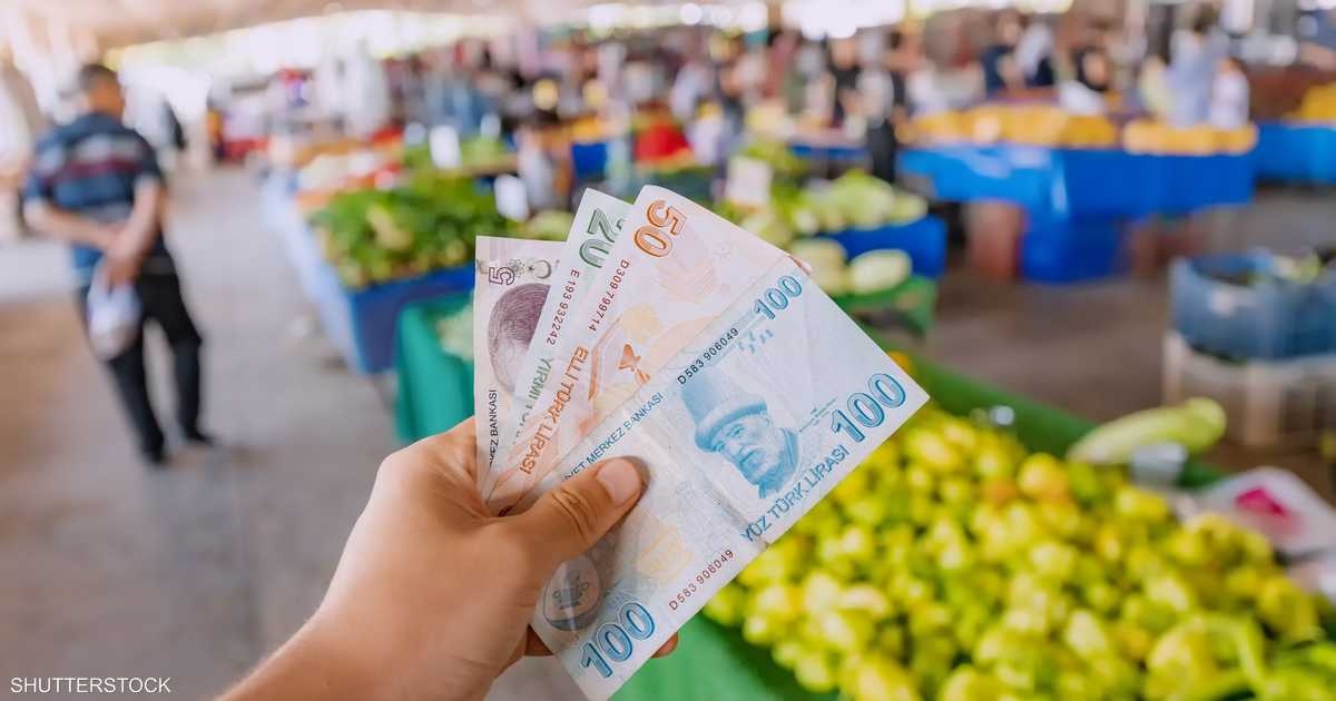 التضخم في تركيا ينخفض إلى 33.52 بالمئة في يوليو