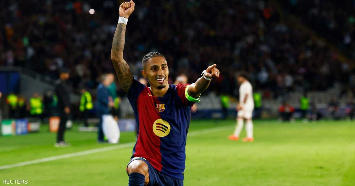 برشلونة يمدد عقد رافينيا حتى 2028