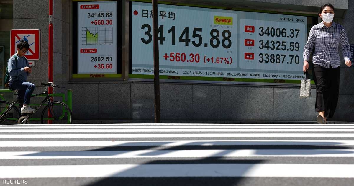 أسهم اليابان تهبط بفعل القيود على صادرات إنفيديا