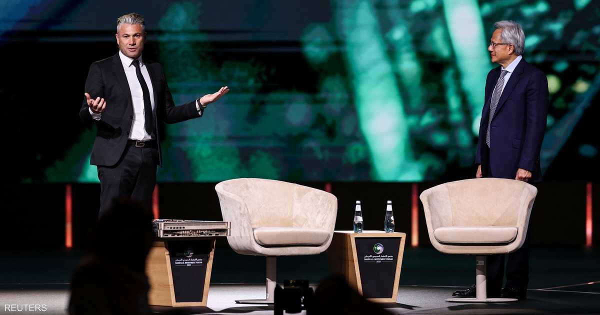 صفقة سعودية ضخمة تدفع ثروة رئيس إنفيديا إلى 120 مليار دولار