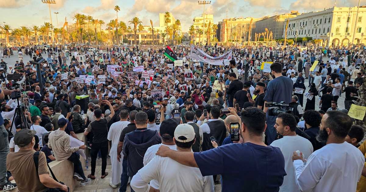 تظاهرة جديدة ضد الحكومة الليبية في طرابلس
