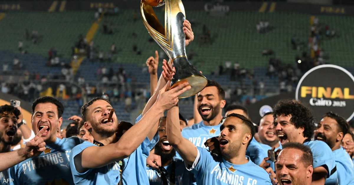 السيسي يهنئ بيراميدز بعد فوزه بدوري أبطال إفريقيا