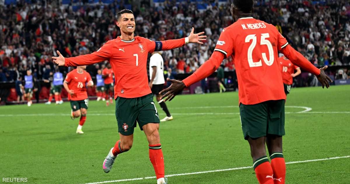 رونالدو يكسر عقدة ألمانيا.. ويقود البرتغال لنهائي دوري الأمم