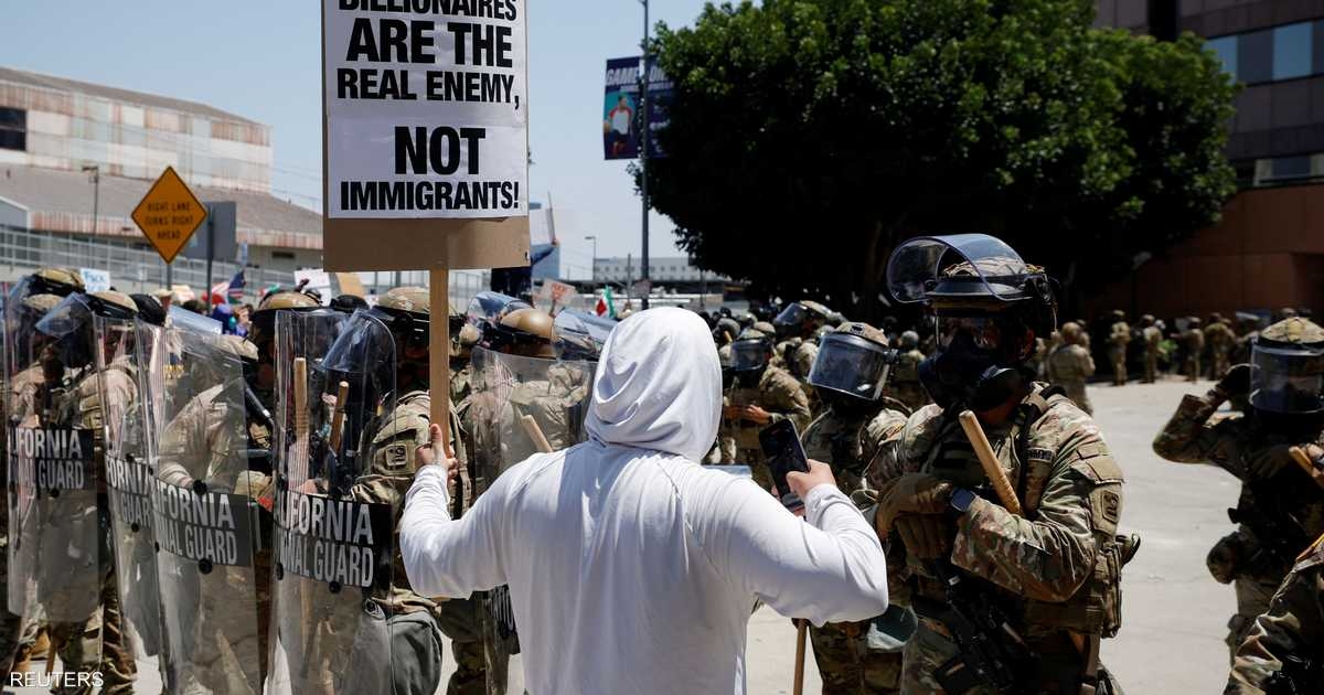 حكام ديمقراطيون ينتقدون نشر الحرس الوطني في لوس أنجلوس