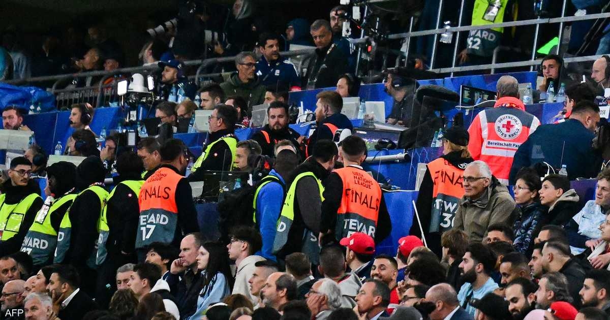 "فاجعة" تهز مدرجات نهائي دوري الأمم الأوروبية