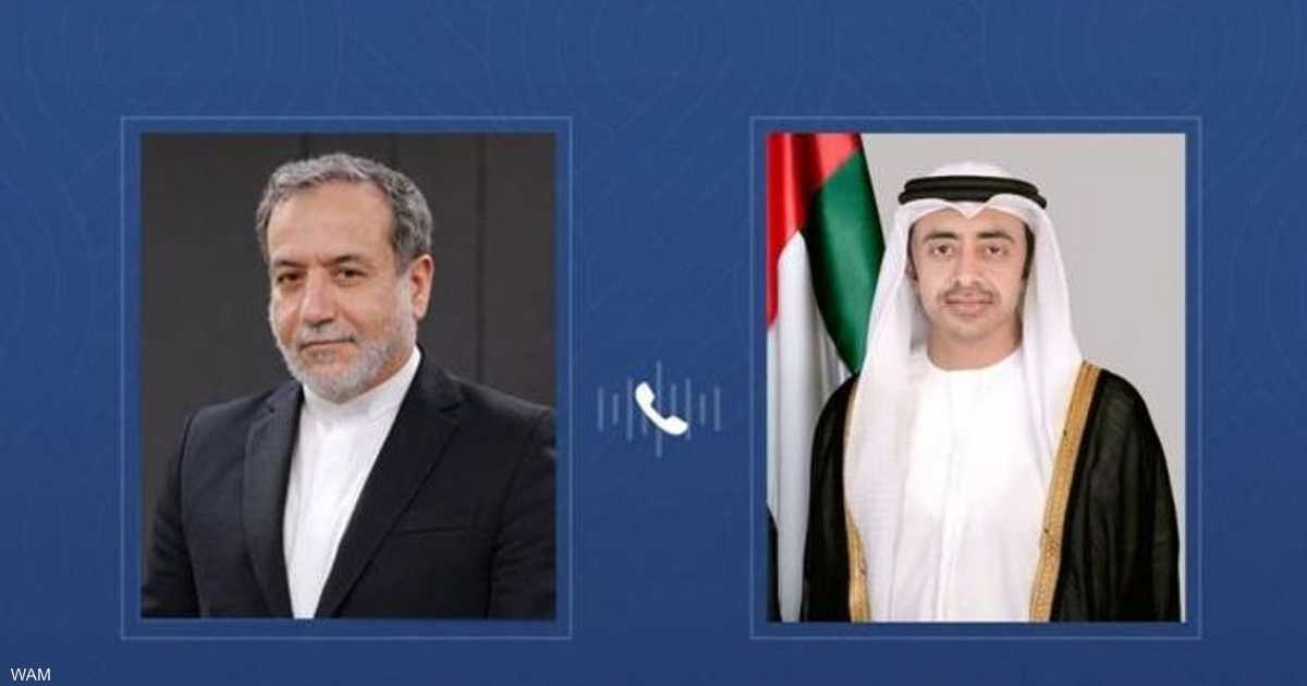 في اتصال مع عراقجي.. عبد الله بن زايد يدين الهجوم الإسرائيلي