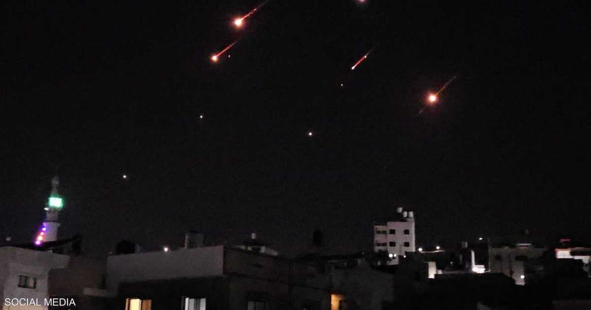 بالفيديو: إيران تطلق دفعة جديدة من الصواريخ على إسرائيل