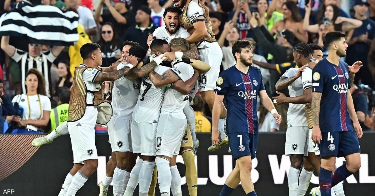 بوتافوغو يفاجئ الجميع.. ويهزم باريس سان جرمان