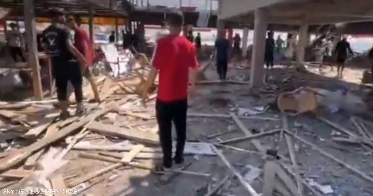 قصف إسرائيلي مباغت يقتل 24 شخصا في "استراحة" على شاطئ غزة