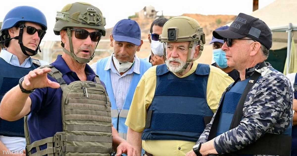 ويتكوف يزور مركز توزيع المساعدات في رفح