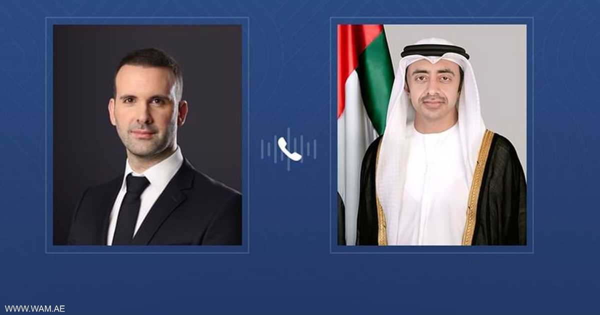 اتصال هاتفي بين عبد الله بن زايد ورئيس وزراء مونتينيغرو
