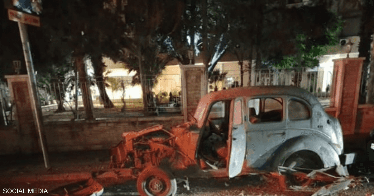فيديو.. انفجار سيارة مفخخة في حي المزة في دمشق