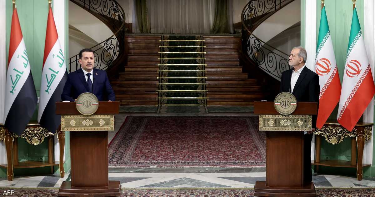 بزشكيان يدعو العراق لمنع إسرائيل من استخدام أجوائه