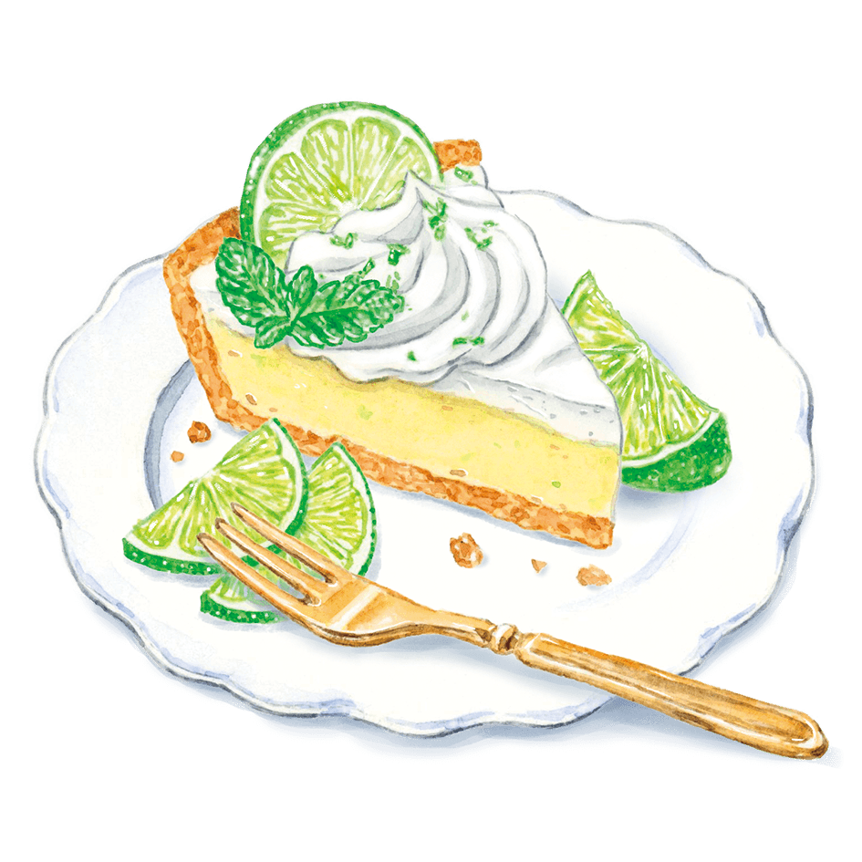 The key to a great American key lime pie
