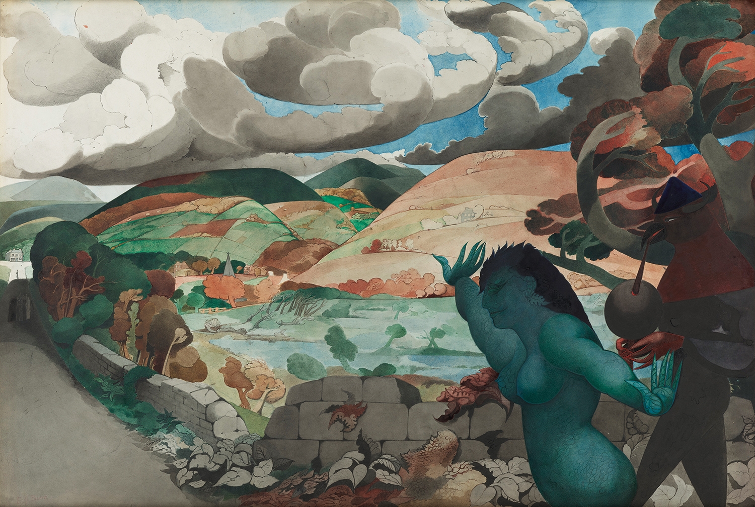The gloriously impure world of Edward Burra