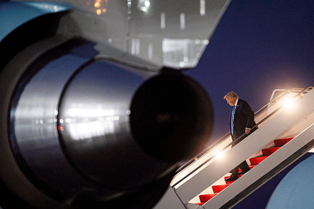 Who's pushing Trump to be an Iran hawk?