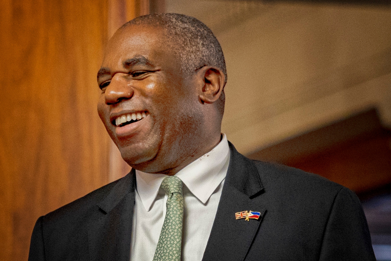 David Lammy has nothing to say