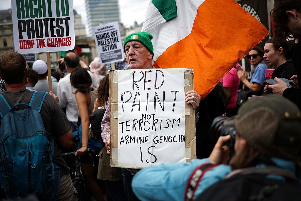 Palestine Action banned from protesting outside parliament