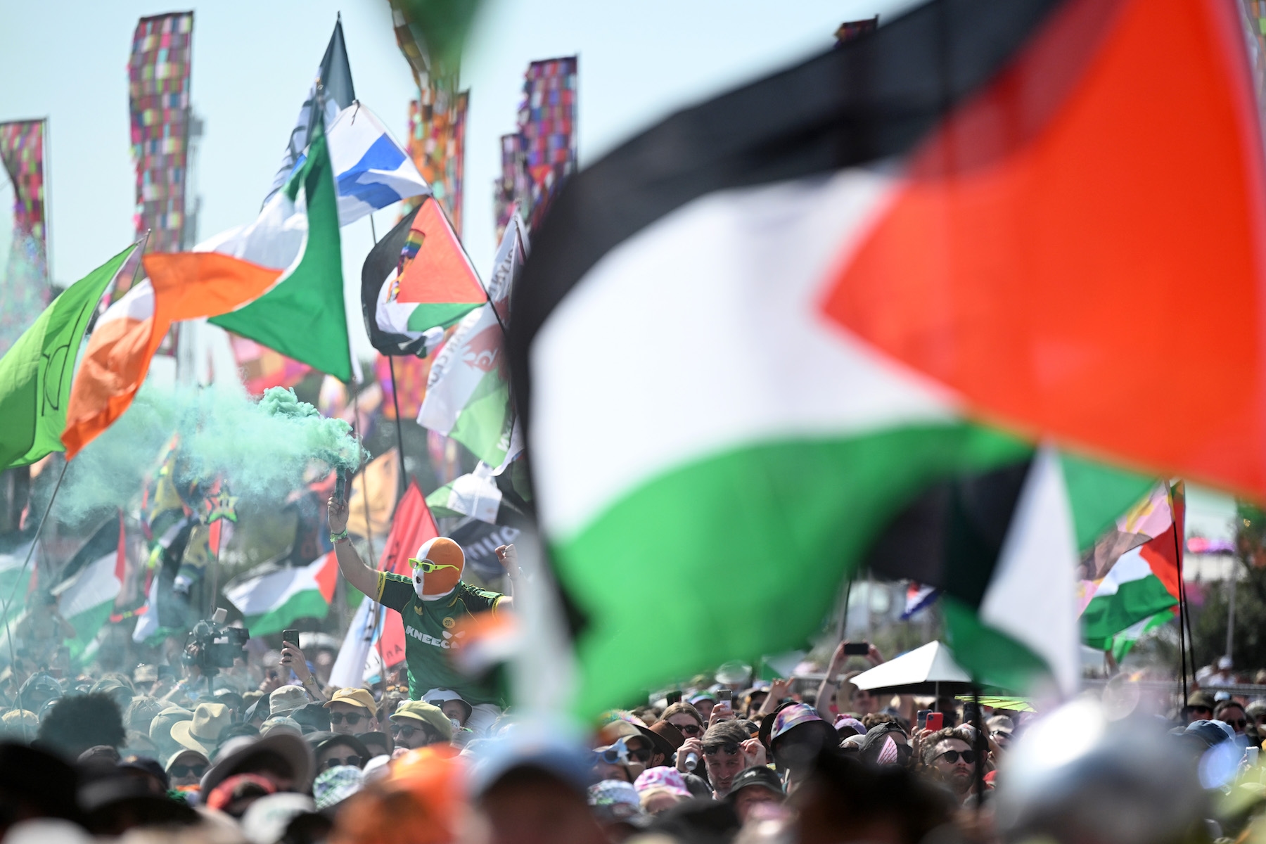 Arrests over speech are the real danger, not Glastonbury lefties