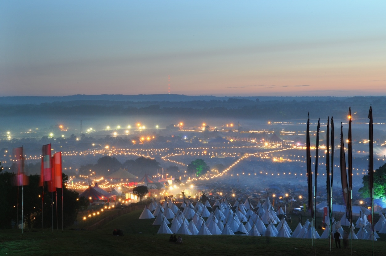 No, I'm not going to bloody Glasto