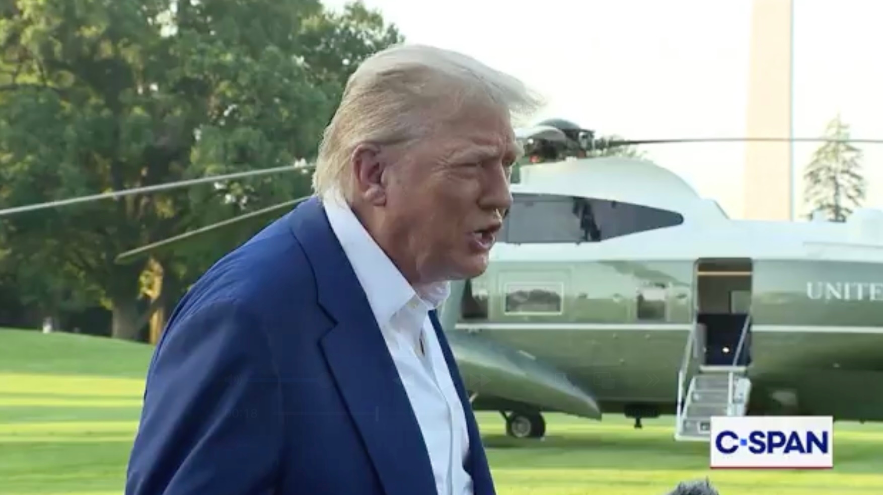 Watch: Trump's expletive-laden warning to Israel