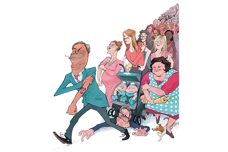 Motherland: how Farage is winning over women