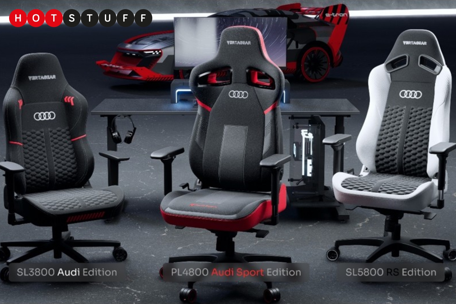 If you're a petrolhead, then you need this Audi-inspired gaming chair