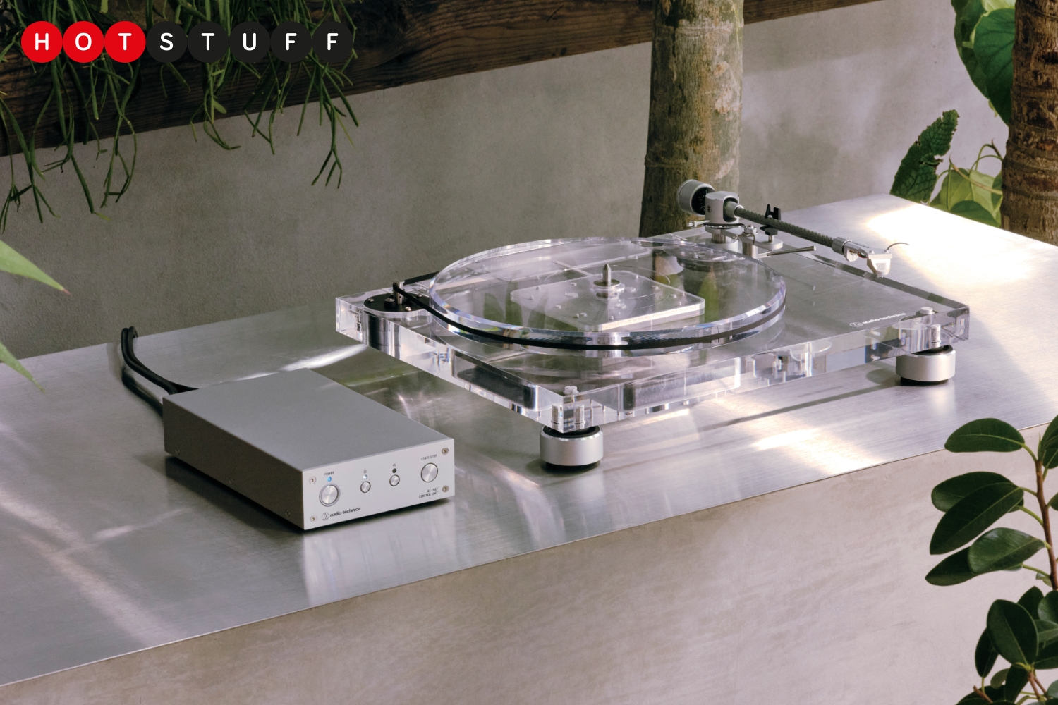 If this Audio Technica turntable sounds as good as it looks, I'm in for a treat